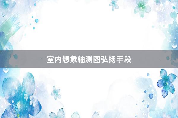 室内想象轴测图弘扬手段